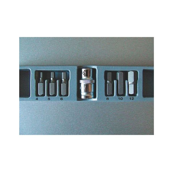 Бита Сервис Ключ Набор бит шестигранных 1/2", 4-12 мм, 7 предметов ...