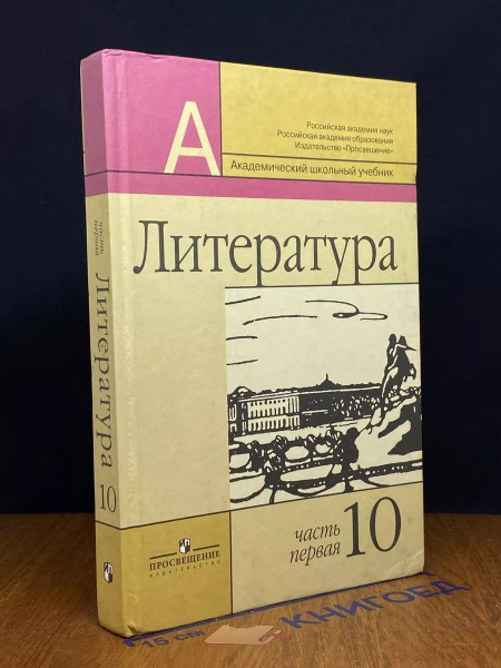 Литература. 10 класс. Учебник. В 2-х частях. Часть 1 - купить с ...