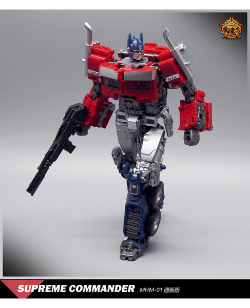 Jada TRASFORMATORI Converting RC Optimus Prime - Auto telecomando originale modello G1-30 cm di lunghezza in modalità camion, in piedi 35 cm di altezza convertito in modalità autobot con luci suoni e
