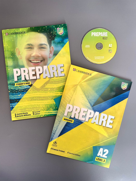 Prepare 3. A2 Student's Book+ Workbook + Диск - купить с доставкой по ...