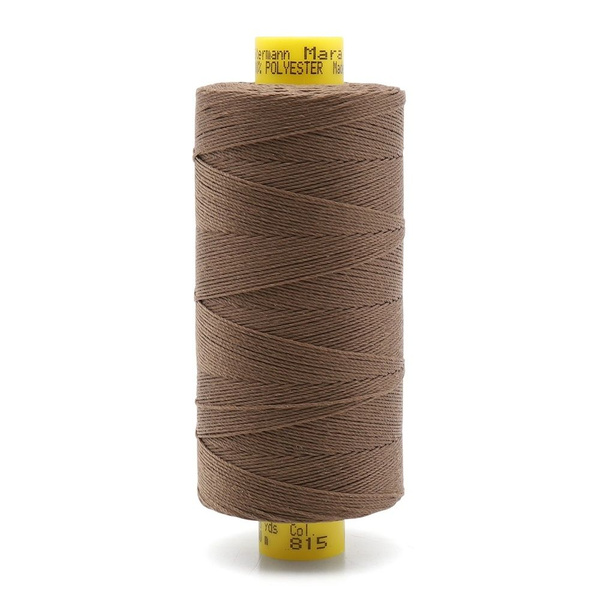 Швейные нитки Gutermann Mara 30/300 м для отстрочки, цвет 815 орех, 10 ...