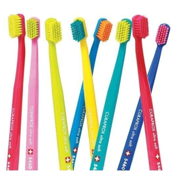 Зубная щетка Curaprox CS 5460 Ultra Soft, 2 случайных цвета - купить с ...