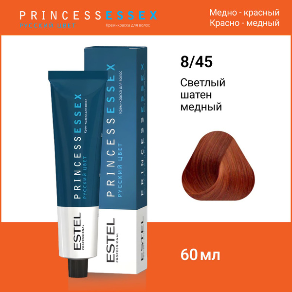 ESTEL PROFESSIONAL Крем-краска PRINCESS ESSEX для окрашивания волос 8/ ...