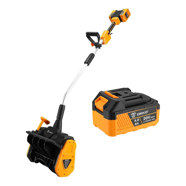 Аккумулятор для снегоуборщика аккумуляторного DEKO ST40V, 20V 4.0Ah Li ...