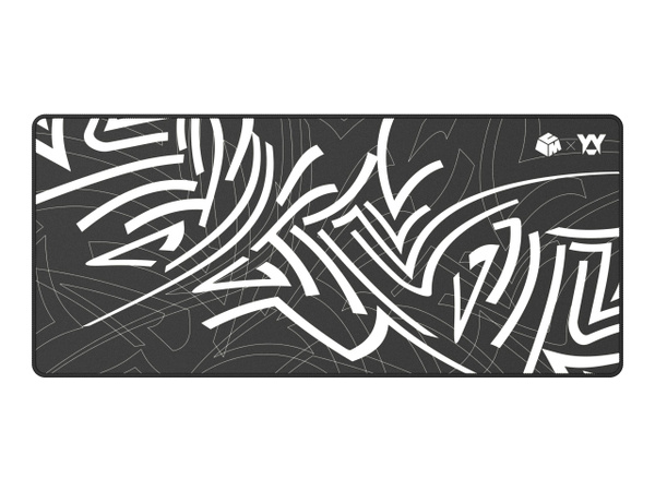 Коврик для мыши Custom Made х Waymi Ricochet Black XL. жаккард. CM-WM ...
