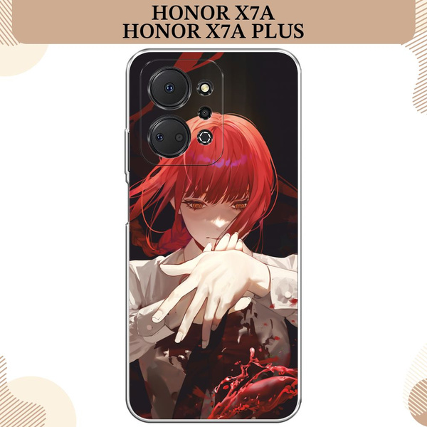 Силиконовый чехол на Honor X7A/X7A Plus / Хонор Х7А/Х7А Плюс аниме ...
