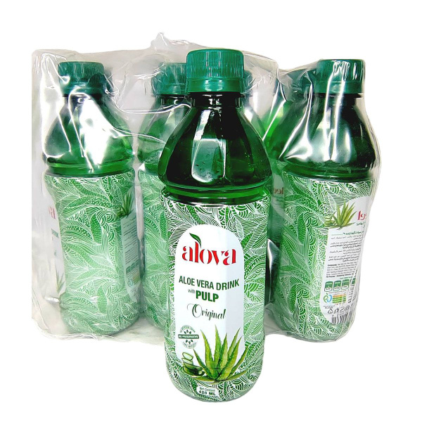 Сок Alova с кусочками алоэ вера, 420 мл х 12 шт - купить с доставкой по ...