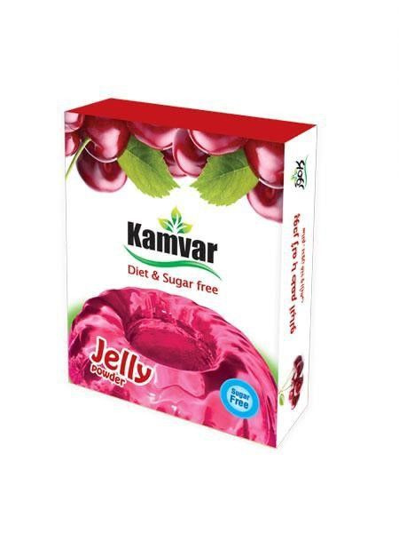 Kamvar, Желе сухое с Вишней, без сахара, диетическое(для диабетиков), 2 ...