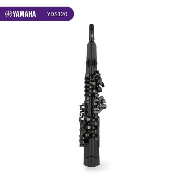 Акустический электронный саксофон Yamaha, играющий на электрической ...