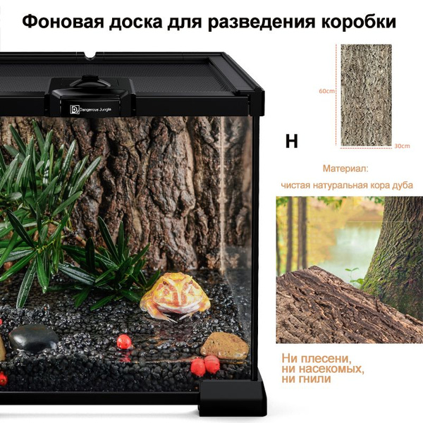 Аквариум для рептилий; аквариум для рыб; фон террариума; - купить с ...