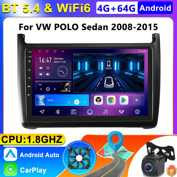 Штатная магнитола 4+64GB, Volkswagen Polo, Магнитола Android ...