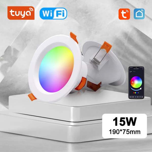 Умный светильник, Без цоколя, 15 Вт - купить с доставкой по выгодным ...