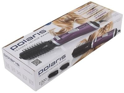 Polaris Фен-щетка для волос PHS 1002 фуксия купить на OZON по низкой ...