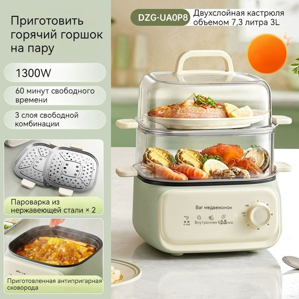 Пароварка электрическая Xiaomi DZG-UA0P8 - купить по выгодной цене в ...