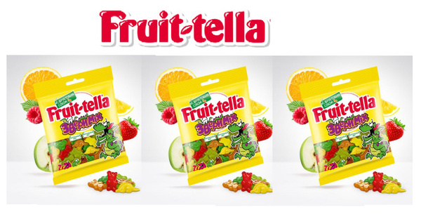 Мармелад Fruit-tella жевательный "Звери Mix"; 3 шт; 70 г - купить с ...