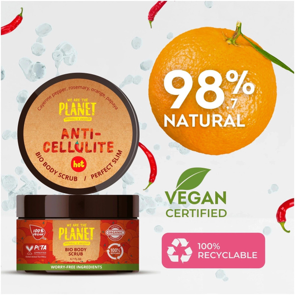Горячее Обертывание для тела WE ARE THE PLANET Anti-cellulite купить на ...