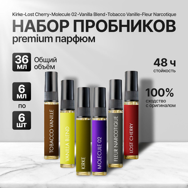 Пробники духов женские набор, Духи женские купить на OZON по низкой ...