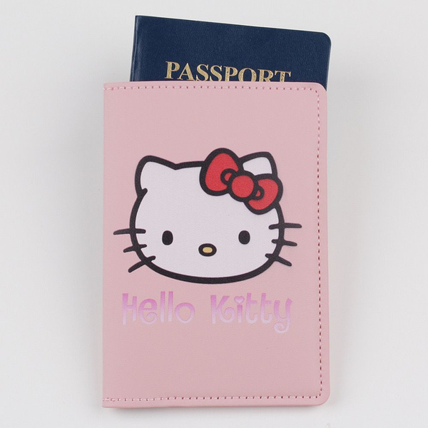 Обложка для документов, обложка для паспорта Hello Kitty / Хелло Китти ...