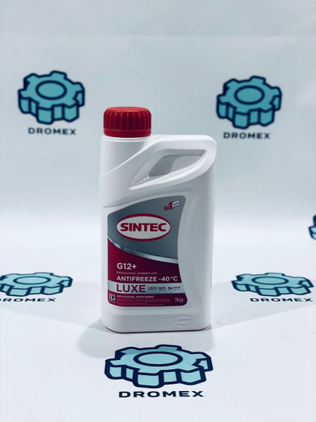 Антифриз SINTEC Antifreeze Luxe G12+ red -40 1 кг купить по выгодной ...