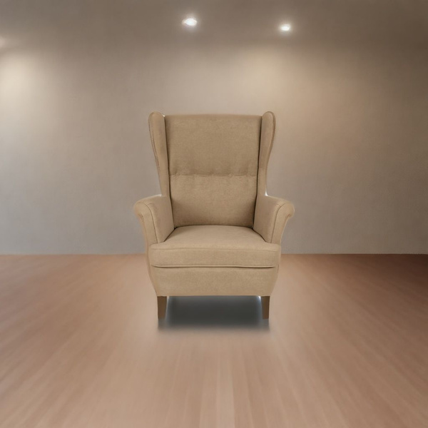 Кресло фаворит, 1 шт., 85х85х100 см, Пенополиуретан, Велюр ...