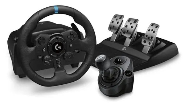 Logitech руль G923 SE Shifter Combo с педалями для PS5, PS4, PC Force ...