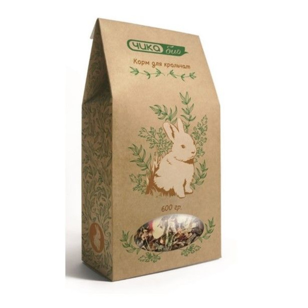 Корм для крольчат Чика био, 600г купить на OZON по низкой цене (1750865207)