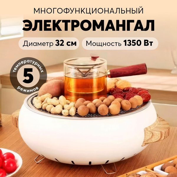Электромангал для шашлыка домашний / Электрошашлычница горизонтальная ...