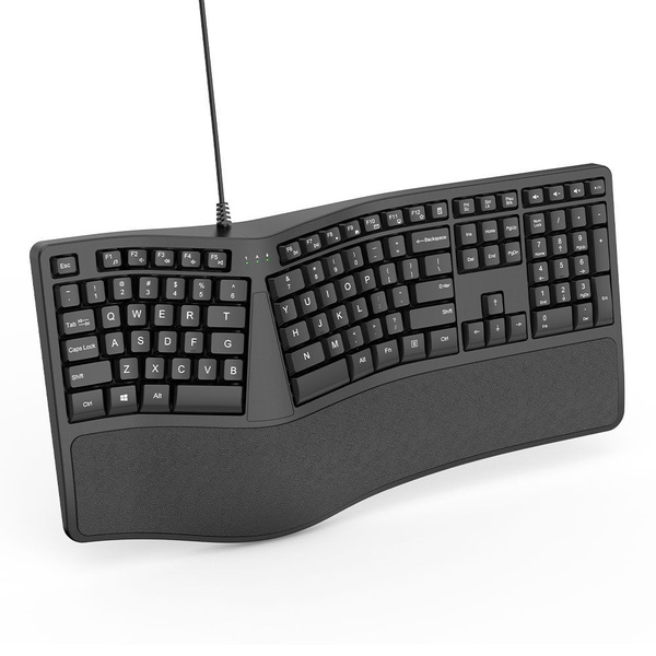 Клавиатура проводная milagro1679, (Cherry MX Silent Black), Английская ...
