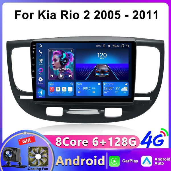 Штатная магнитола Kia Rio 2 (JB) 2005-2011/Киа Рио 2,магнитола Android ...