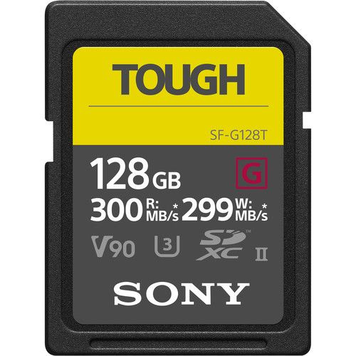 Карта памяти Sony Sony SDXC 128Gb UHS II U3 300 299 MB s SF G128T