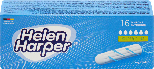 Тампоны HELEN HARPER Super Plus безаппликаторные, 16шт купить на OZON ...