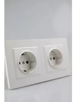 Заземленная розетка, белая 2 - я рота, количество 5 купить на OZON по ...