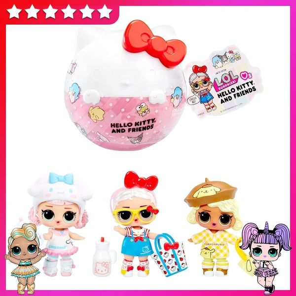 ЛОЛ Кукла HELLO KITTY AMD FRIEMDS сюрприз шар купить на OZON по низкой ...