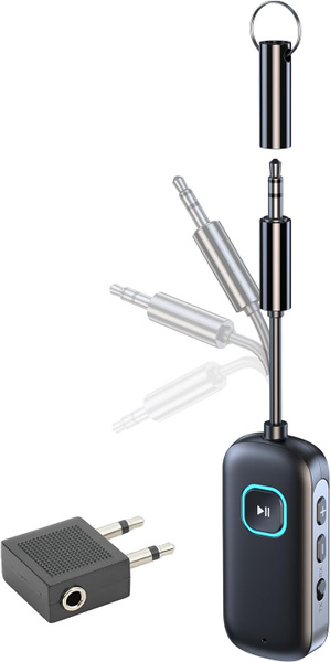 Передатчик Bluetooth, беспроводной адаптер для самолета: Аудиоприемник ...