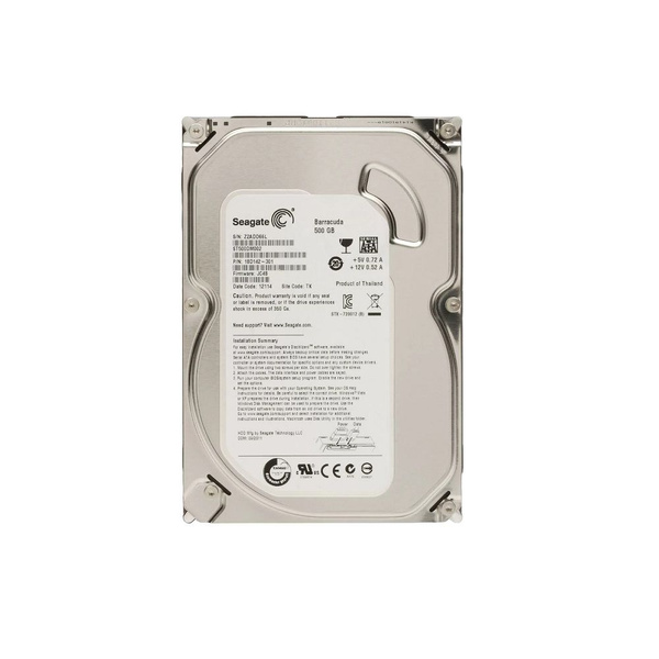 Seagate 500GB 3.5  7.2k SATA HDD ST500DM002-1BD142