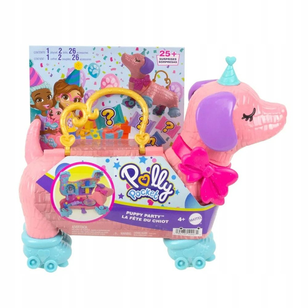 Набор Mattel Polly Pocket Вечеринка HKV52 купить на OZON по низкой цене ...