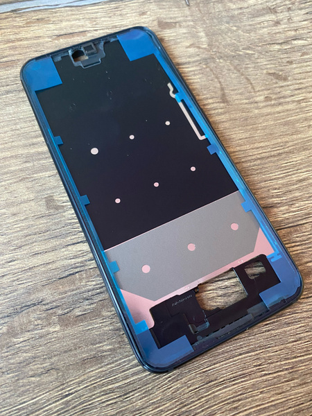 Cover Posteriore In Vetro Nero + Adesivo Per Honor 10 (COL-L09 / L29)