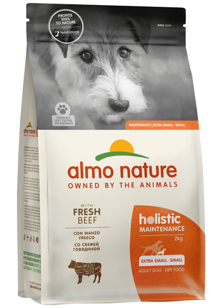 Almo Nature Life Maintenance, Small Breed, Fresh Beef - Полнорационный ...