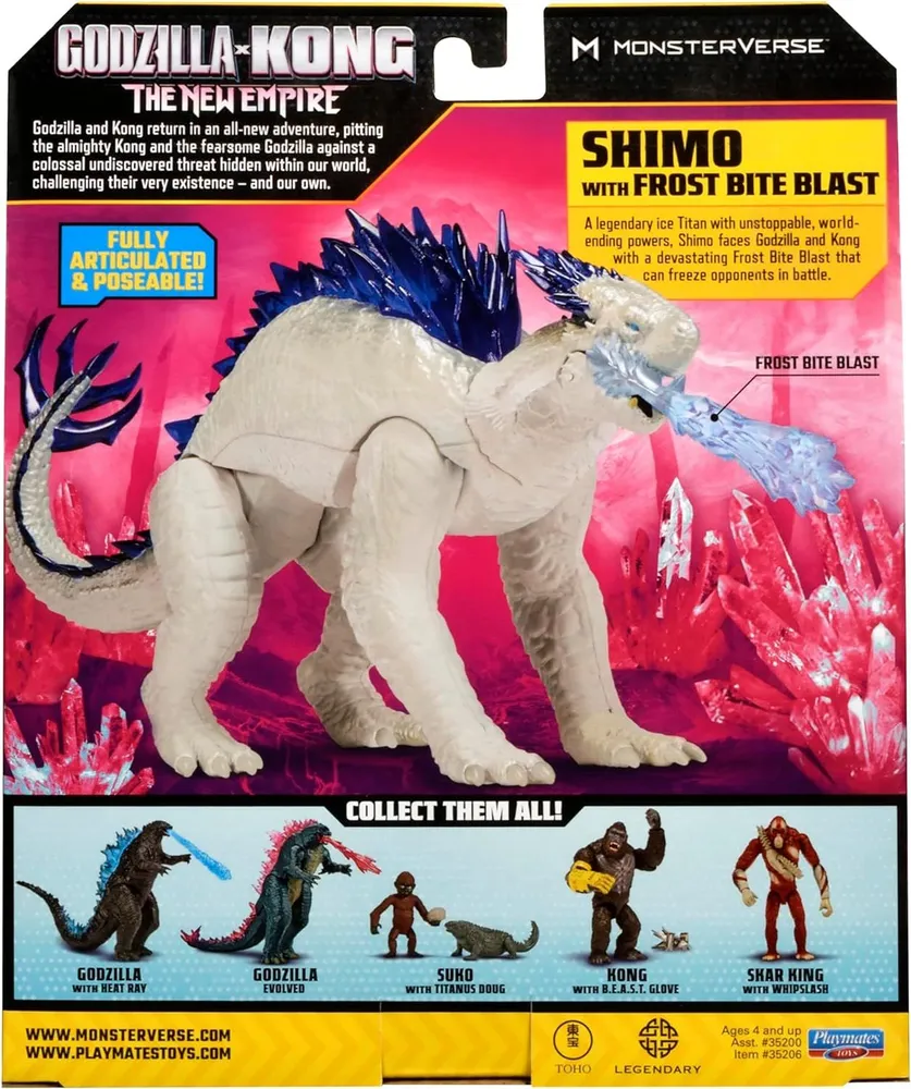 Godzilla kong new empire toys