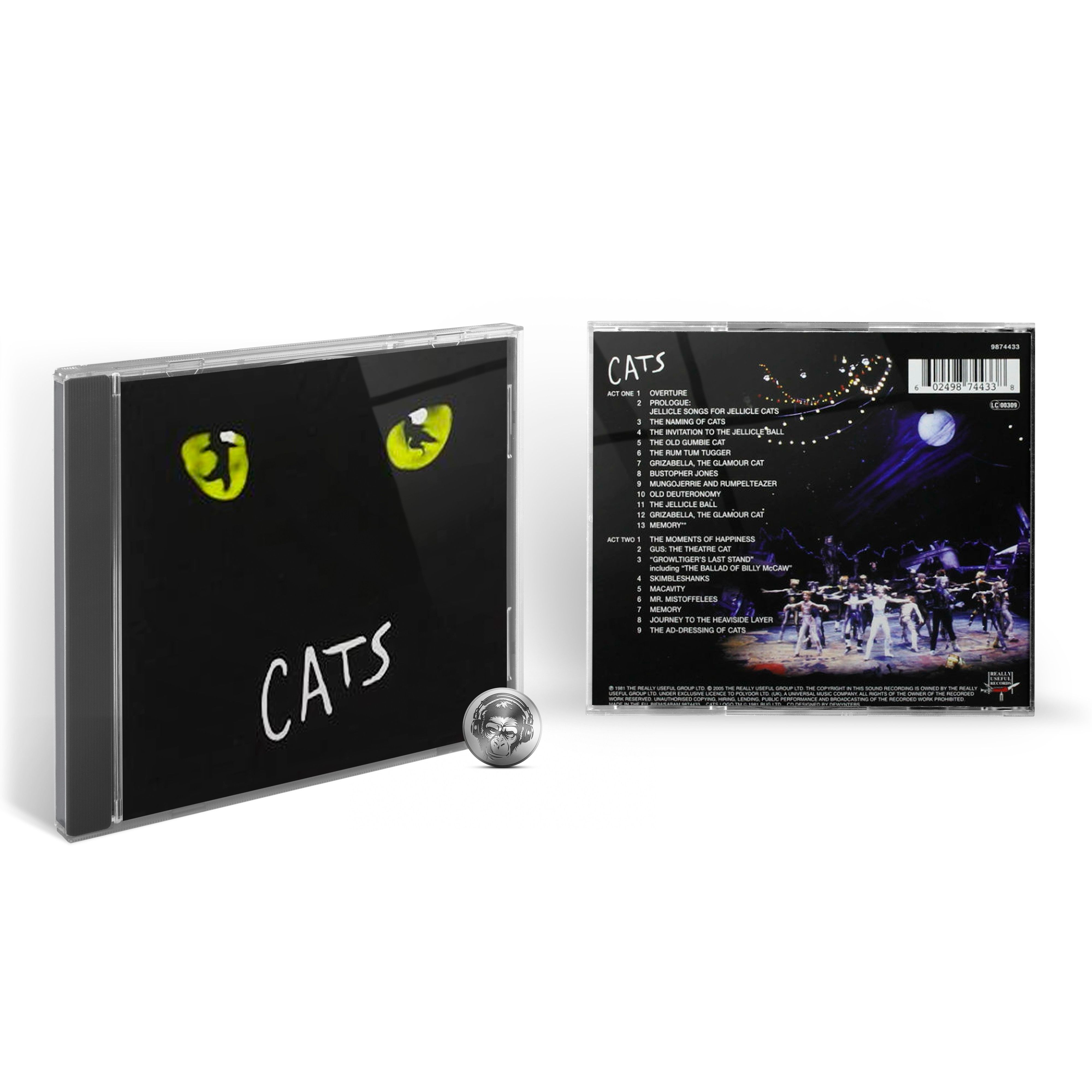 Andrew Lloyd Webber - Cats (2CD) 2005 Jewel Музыкальный диск