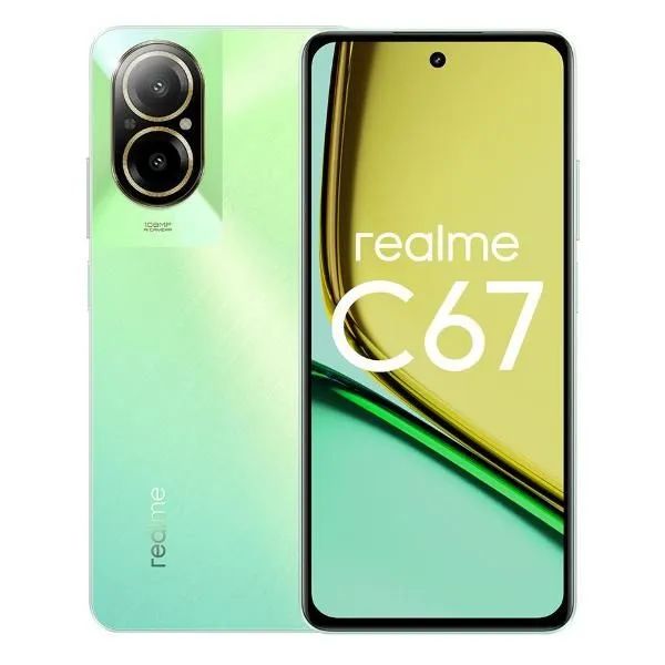 realmeСмартфонC67_RMX3890_Green8+256зеленыйоазис8/256ГБ,зеленый