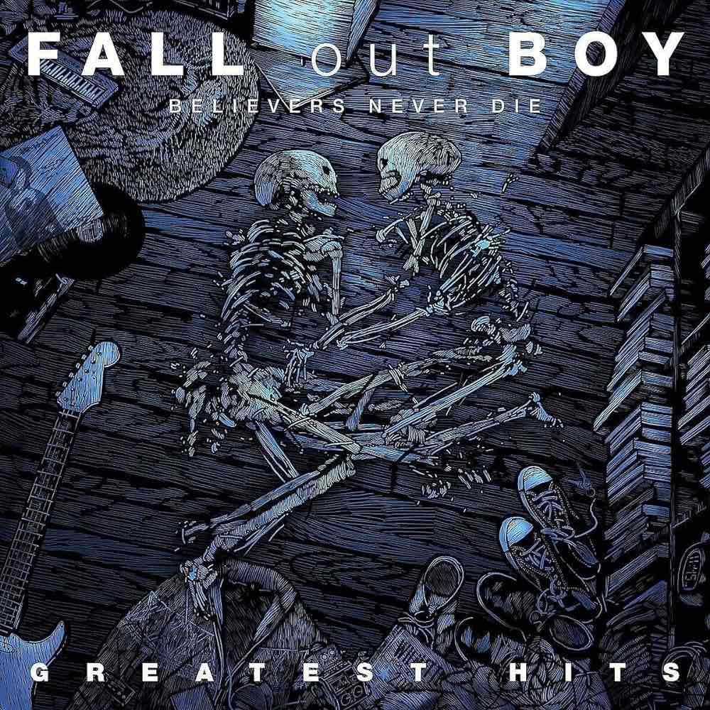 Believers never die Fall out boy. Пластинка Fall out boy. Fall out boy альбомы. Fall out boy обложки альбомов.