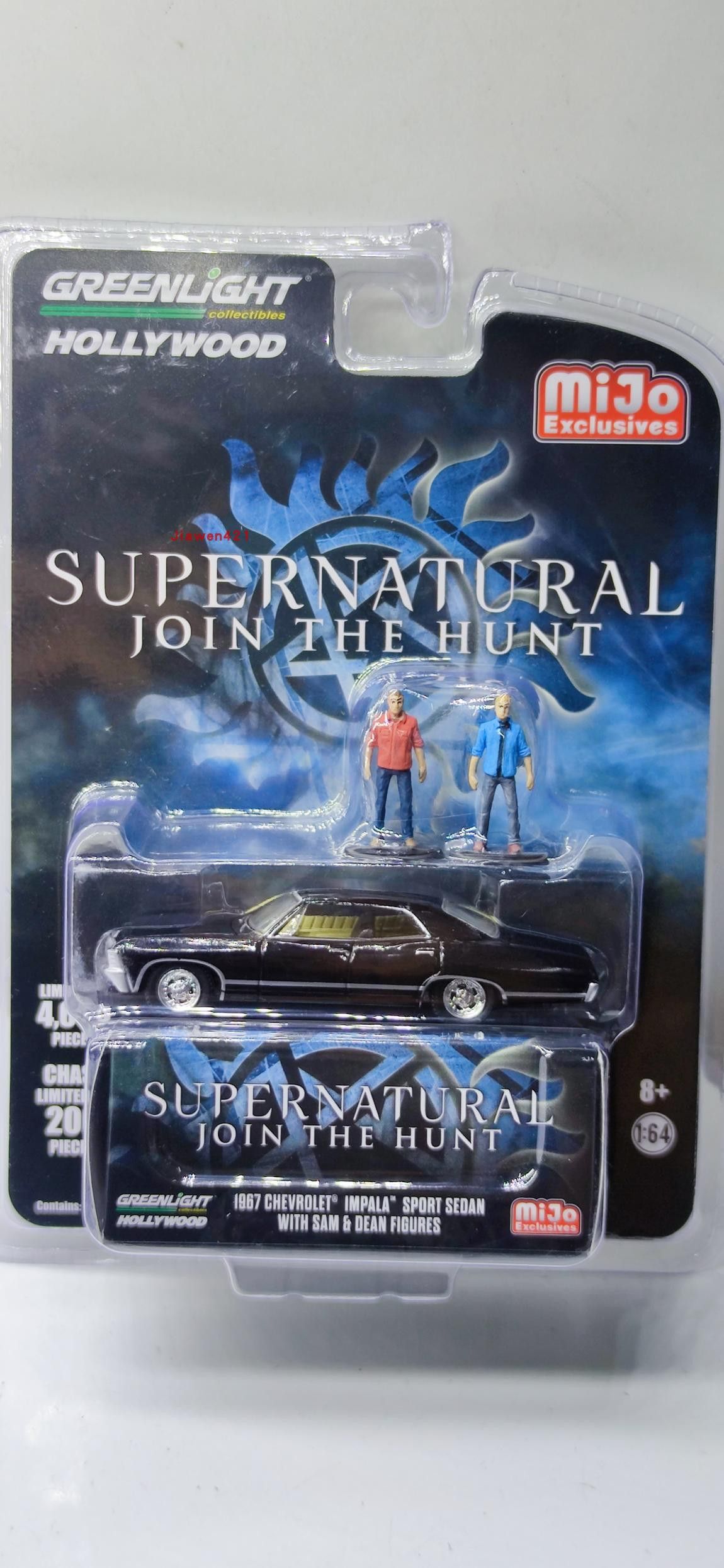 Модель greenlight 1:64 Supernatural 1967 Chevrolet impala sport editon with  sam & deam figures Коллекция подарков для тележек из литого сплава - купить  с доставкой по выгодным ценам в интернет-магазине OZON (1425586581)