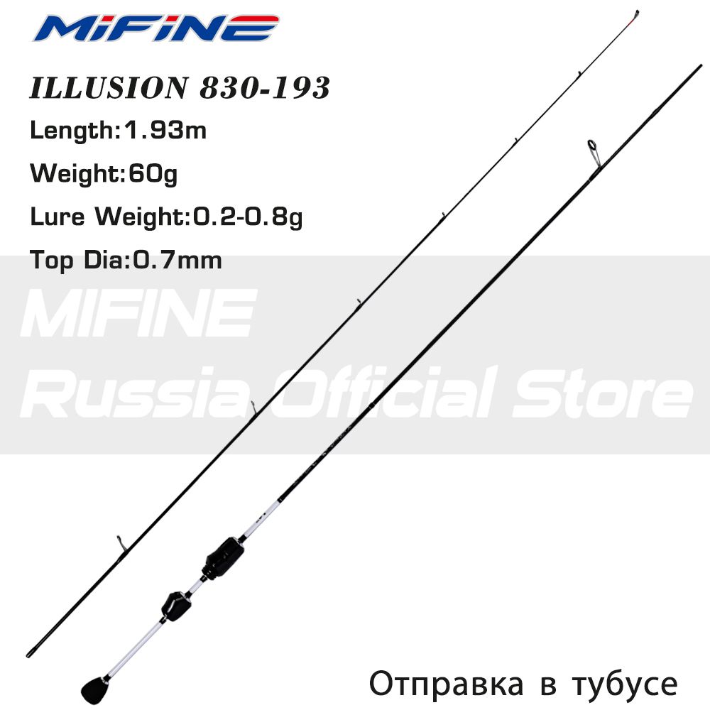 Спиннинг Mifine ILLUSION LS, от 0.2 гр купить по выгодным ценам в  интернет-магазине OZON (1442425391)