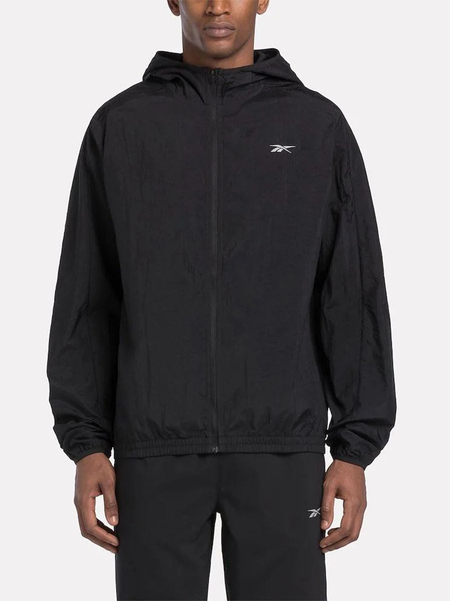 Ветровка Reebok RUNNING WOVEN WIND JKT купить на OZON по низкой цене (1377345928)