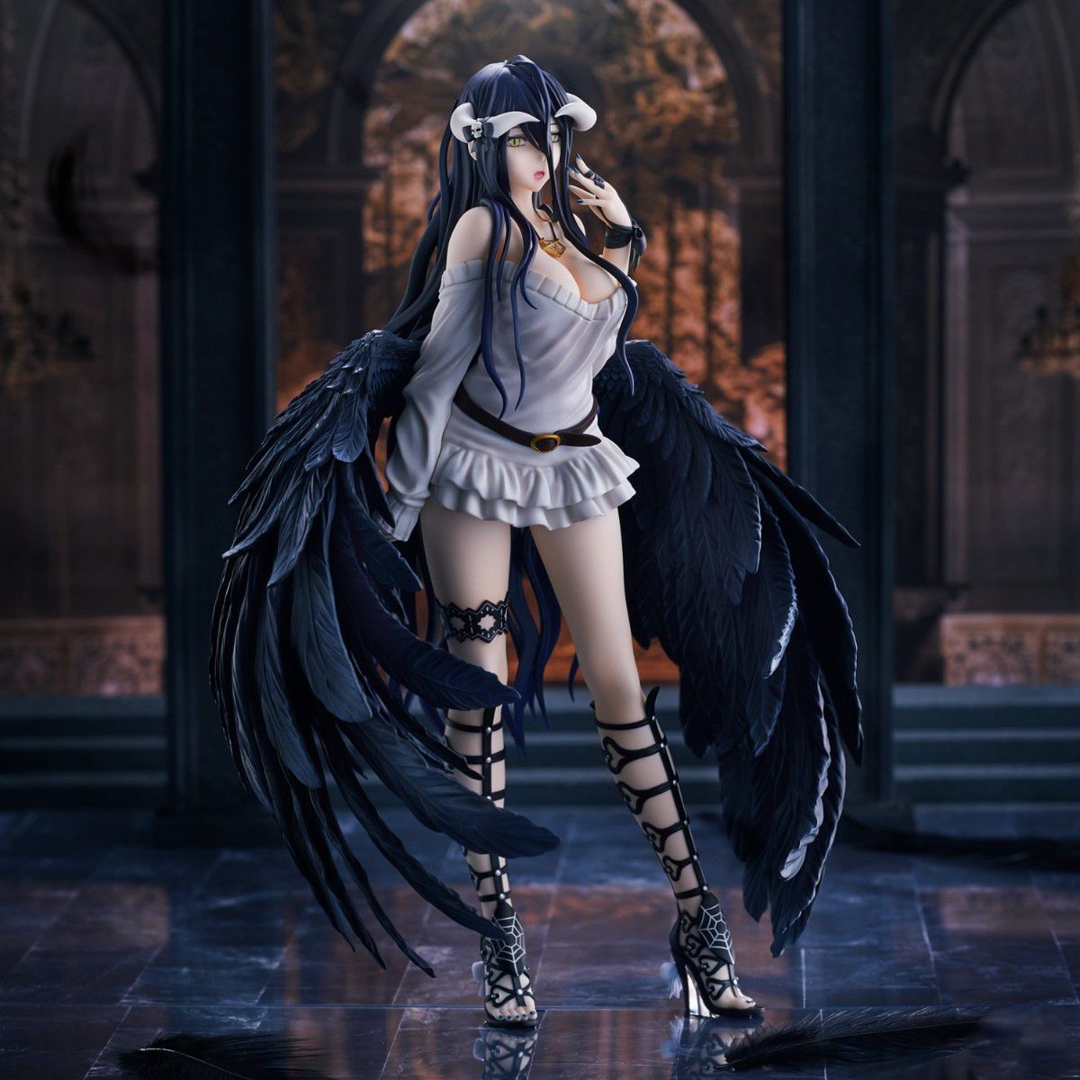 Аниме-фигурка Overlord albedo so-bin Ver. 26CM