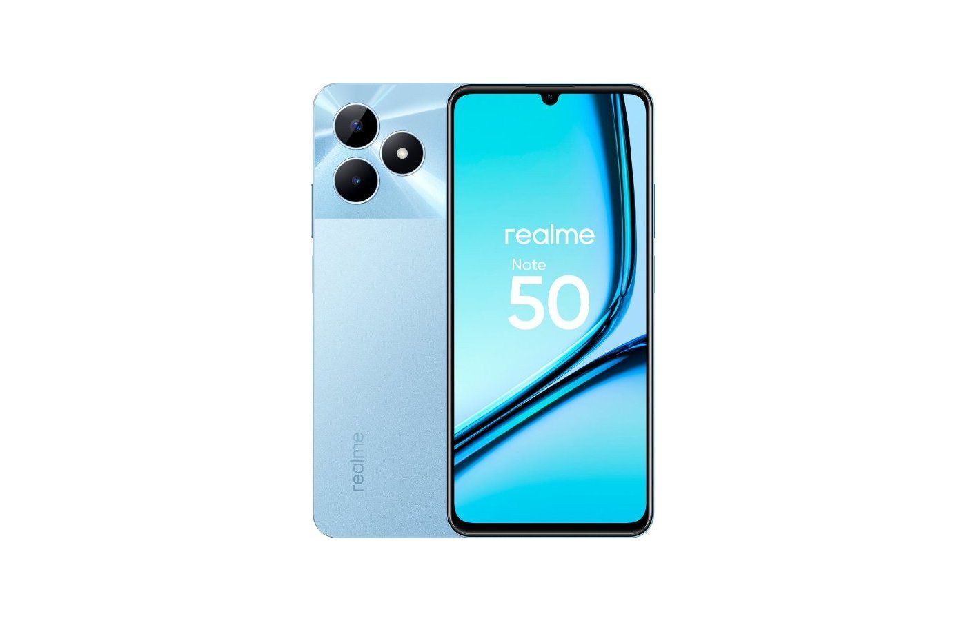 realme Смартфон Note 50 4/128 ГБ, синий