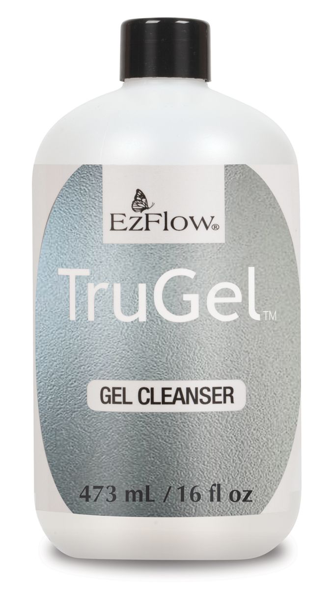 EzFlow, Жидкость для удаления липкого слоя Gel Cleanser, 473 мл