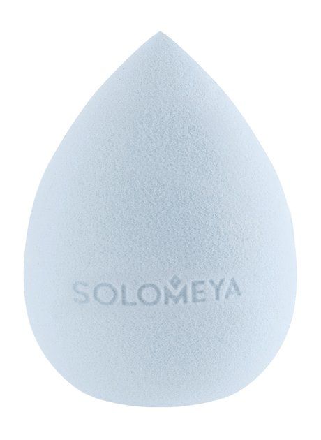 Меняющий цвет спонж для макияжа Color Changing Blending Sponge Blue-Pink