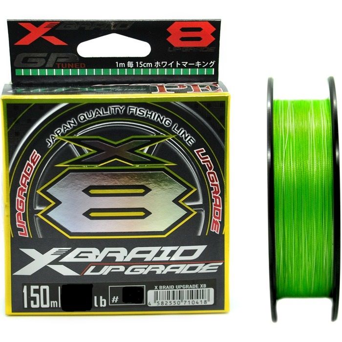 Плетёный шнур YGK X-Braid Upgrade X8 #1.2/25lb 150m